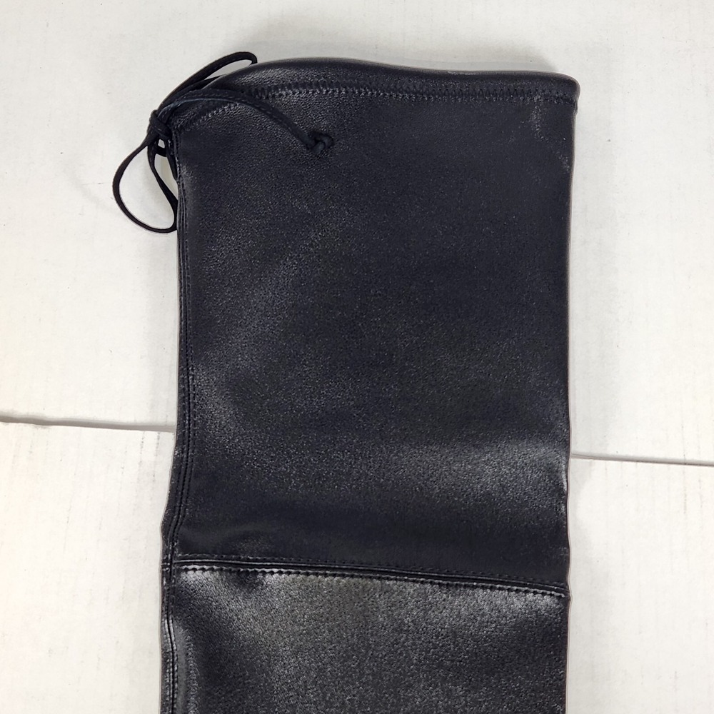 Stuart Weitzman Genna 60 City Boot Women Size 7 Black Over The Knee Block Heel - Picture 3 of 8
